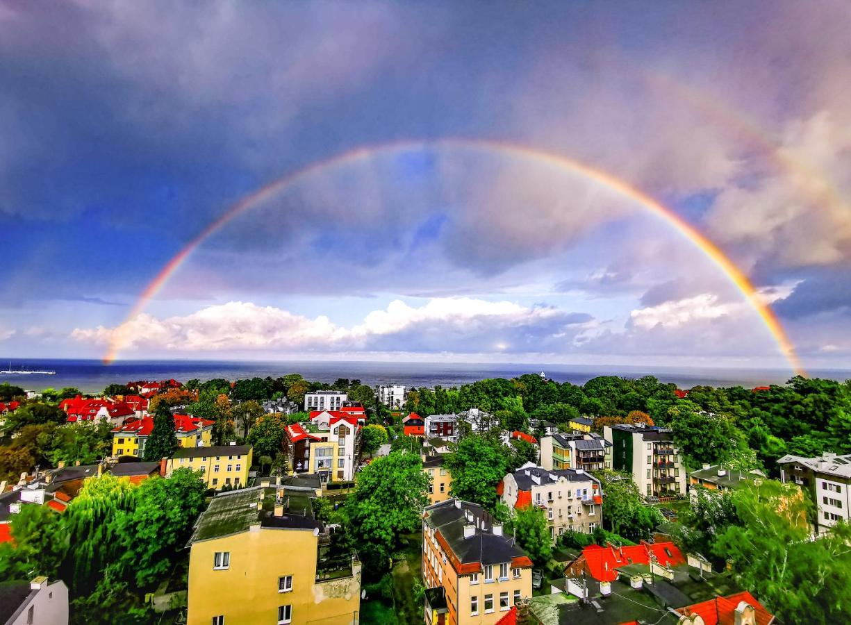 Pokoje przy plaży z widokiem na morze Sopot Zewnętrze zdjęcie