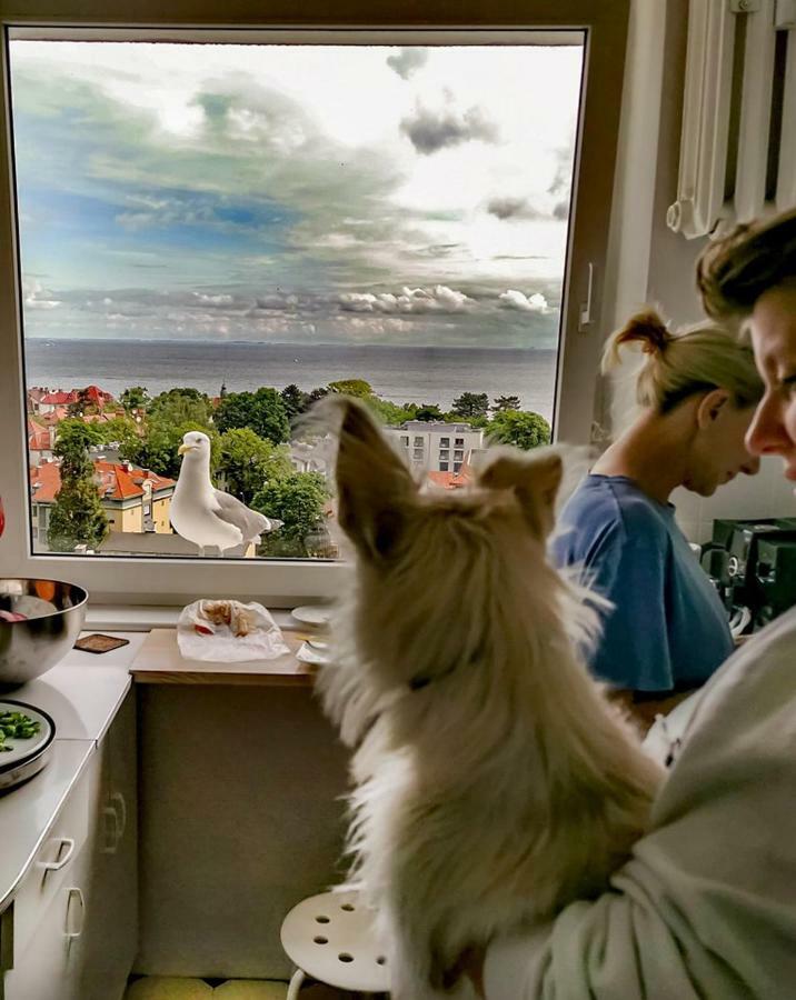 Pokoje przy plaży z widokiem na morze Sopot Zewnętrze zdjęcie
