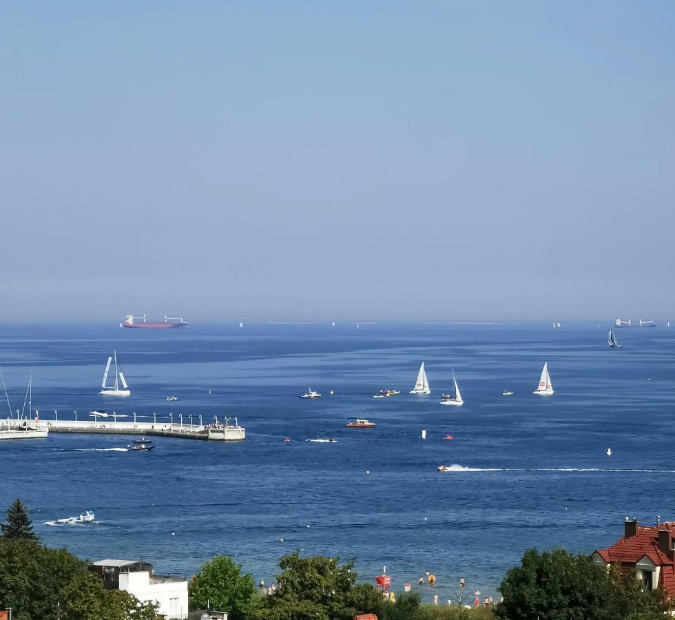 Pokoje przy plaży z widokiem na morze Sopot Zewnętrze zdjęcie